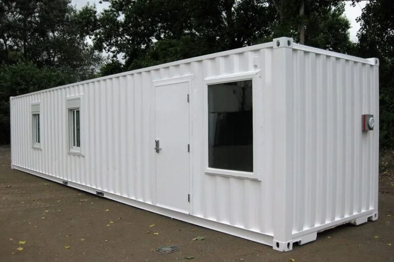 Converted 40ft office container: Mobile workspace solution - Image 2