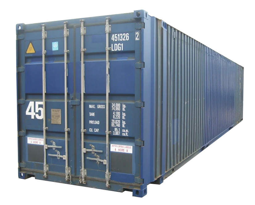 Used 45t, high-volume shipping container suitable for cargo transport - Image 3